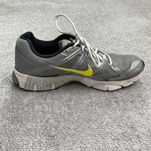 Nike Zoom Flywire Structure 14 Running Shoes Mens 11.5 Silver Gray Athletic Gym - Picture 11 of 16
